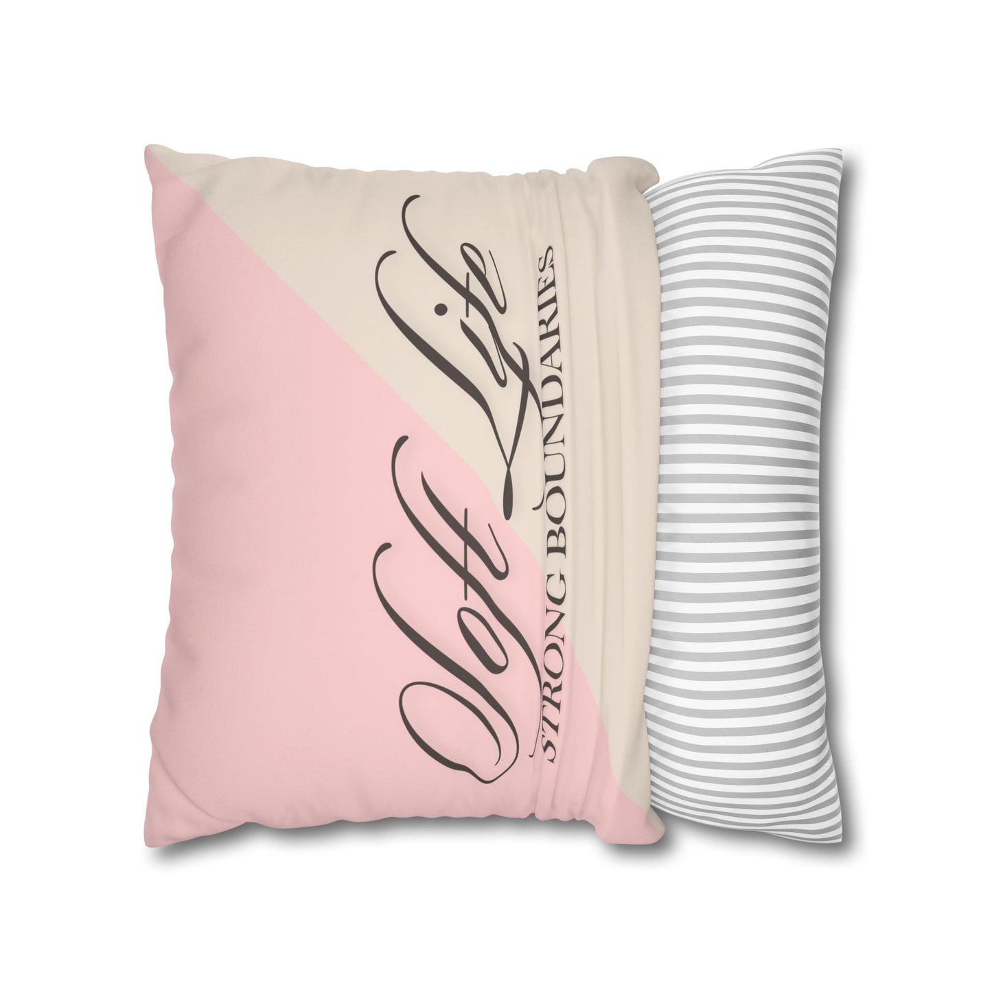 Elegant Faux Suede Pillowcase - Soft Life, Home Decor, Throw Pillow, Cozy Living, Unique Gift, Housewarming Decor