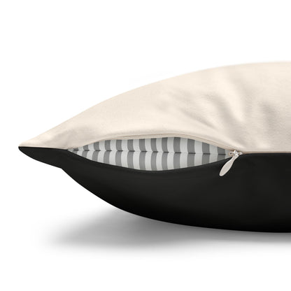 Worthy Always Faux Suede Pillowcase, Inspirational Home Decor, Cozy Accent Piece, Unique Gift for Her, Modern Boho Aesthetic