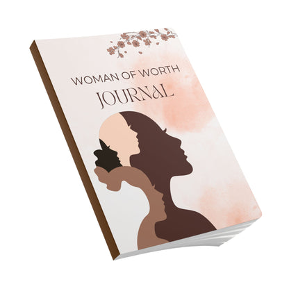 Woman of Worth Journal – Softcover Empowerment Notebook for Women