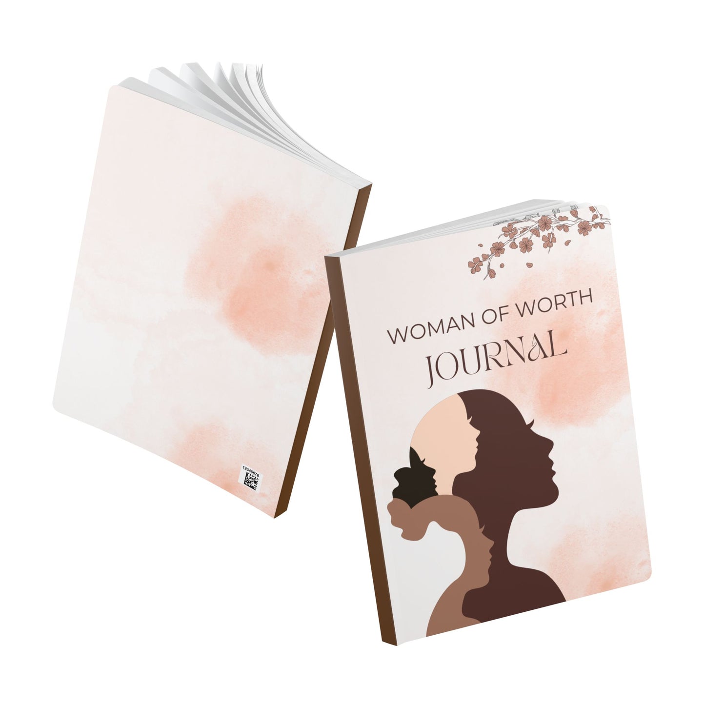 Woman of Worth Journal – Softcover Empowerment Notebook for Women