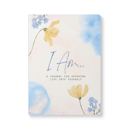 I Am Affirmations Journal — Softcover Self-Care Notebook