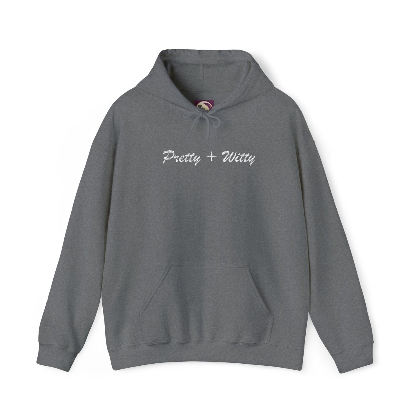 Heavy Blend Hooded Sweatshirt - Gildan 18500 - Soft Cotton-Poly Blend - Embroidered Design