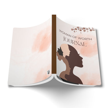Woman of Worth Journal – Softcover Empowerment Notebook for Women